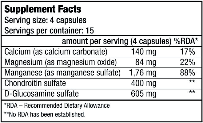 Chondroitin Glucosamine