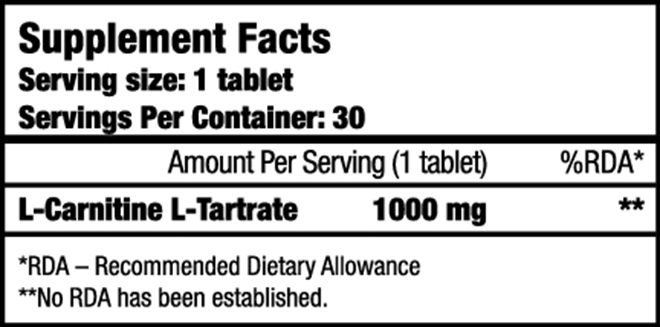 L-Carnitine 1000 